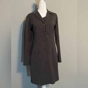Professional suit dress Alyn Paige, Made in USA, grey,
